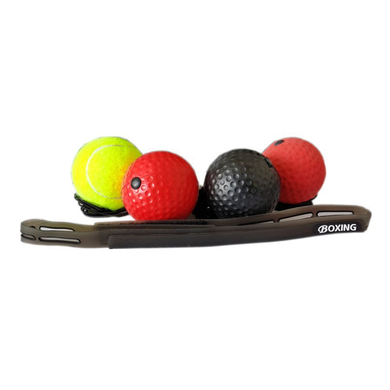 Silicone Headband with PU Foam Boxing Reaction Ball