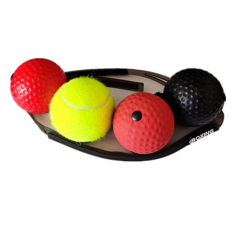 Silicone Headband with PU Foam Boxing Reaction Ball